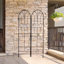 78.65 Ft. H x 19.69 Ft. W Galvanized Steel Gate with