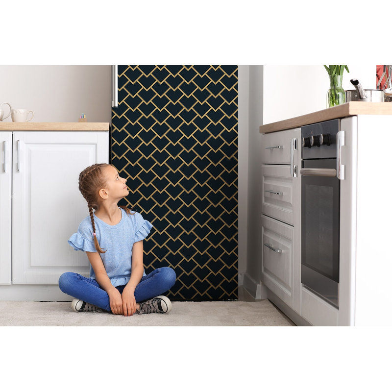 Abstract Door Decal