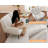 Corduroy Upholstered Living Room Chair with High Wingback, Reading Armchair for Bedroom-93363950