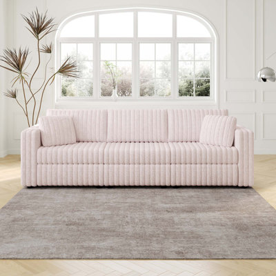 Canapé modulaire souple 106,3 po pour 3 personnes