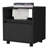 Elegant Black Nightstand With 1 Drawer And Mobility Option For Bedroom 1 In Practical-1504967898
