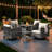 4 - Person Patio Conversation Set with Cushions-1175433984