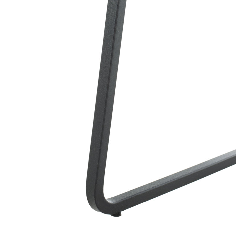 Tabouret de comptoir 26 po Metzler, Noir, Noir
