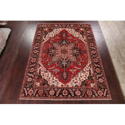 One-of-a-Kind 9' X 12' New Age Wool Area Rug in