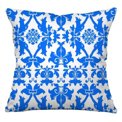 Paper Cutout Throw Pillow, Pattern Cotton Twill Pillows