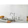 Opulence Bridge Faucet with Side Spray