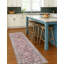 Tapis de couloir aucun Huguenot rose antique-1872712640