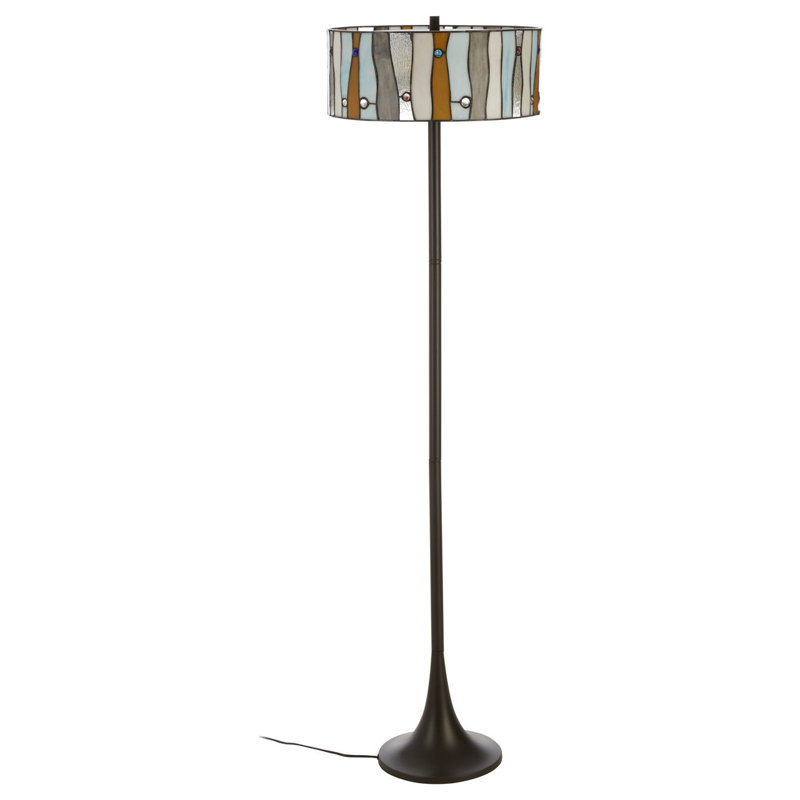 Mundelein 152cm Bronzed Traditional Floor Lamp