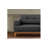 Elegant 3-Piece Sofa Set with Wing Chairs, Anthracite & Atlantic Pine | HORNBEAM & FIR TREE Frame, 100% Polyester Fabric | Sofa: 87.8 x 32.3 x 37.0 in, Wing Chair: 27.6 x 36.6 x 29.9 in | Soft Foam Seat & Back for Ultimate Comfort-291162916-291162918