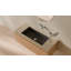 Lavabo de salle de bain encastrable en résine 31,4 po x 16,7 po Badeloft UB-05-L-MBLK-138194218