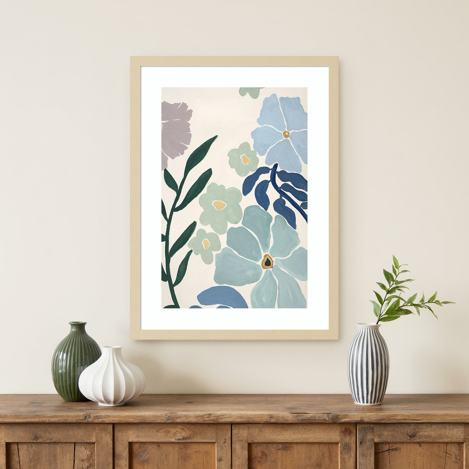 This Season 1 Print by Design Fabrikken, 25" H x 19" W x 1" D