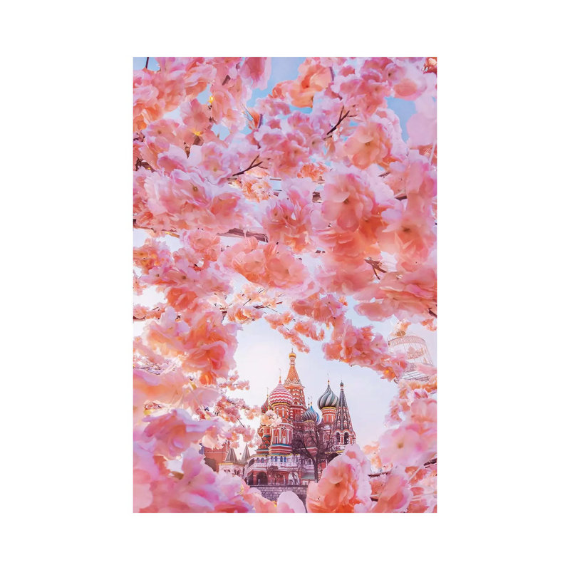 " The Moscow Spring " by Hobopeeba, Wrapped Canvas, No Mat, 26'' H x 18'' W x 1.5'' D