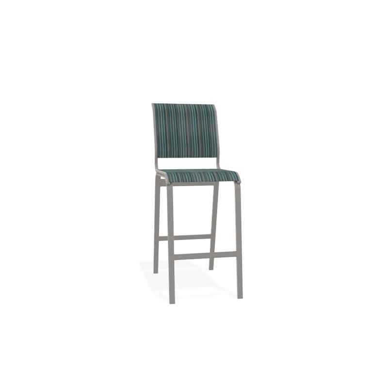 Tabouret de bar 29,5 po Holna, Gris chaleureux texturé, Vignoble