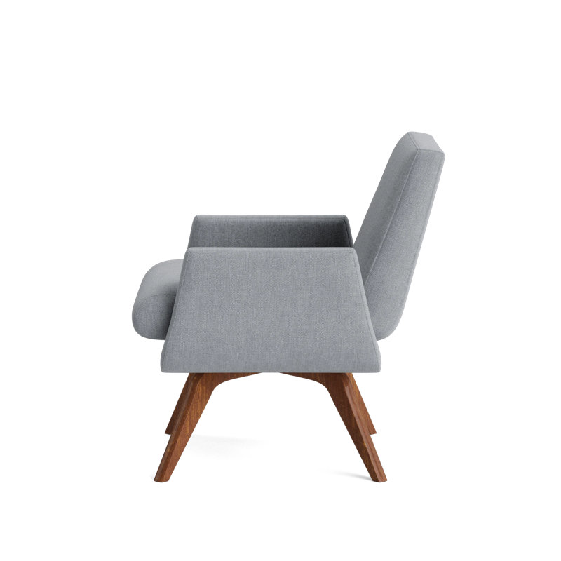 Loyd Accent Chair, Performance Weave - Zinc