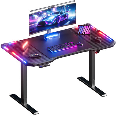 Adjustable Height Steel Standing Desk
