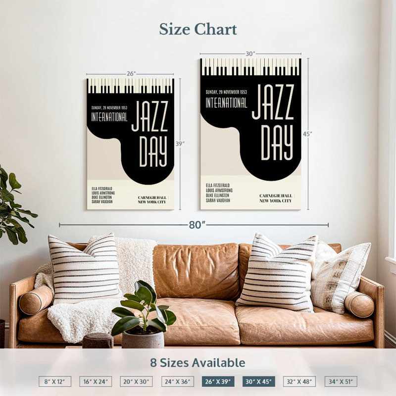 Abarca Jazzy Days, 39" H x 26" W