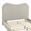 Grand lit plateforme Seluna Boucle-116247500
