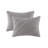 Comfortable Gray Bedding Sets, Polyester Jersey With Antimicrobial Treatment For Home