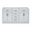 60" Double Bathroom Vanity Base Only-2122814272-2080706937