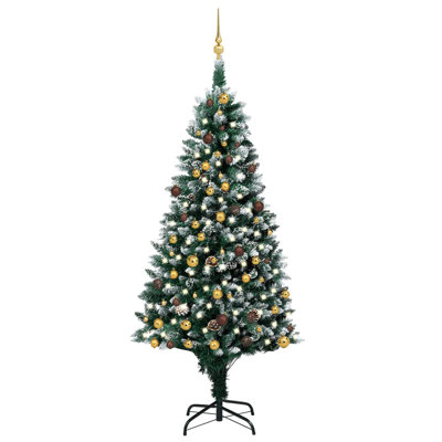 Artificial Christmas Tree with LEDs&Ball Set