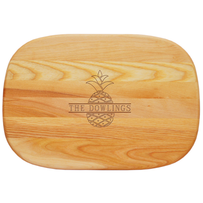 Carved Solutions Wood Cutting Board, Yes