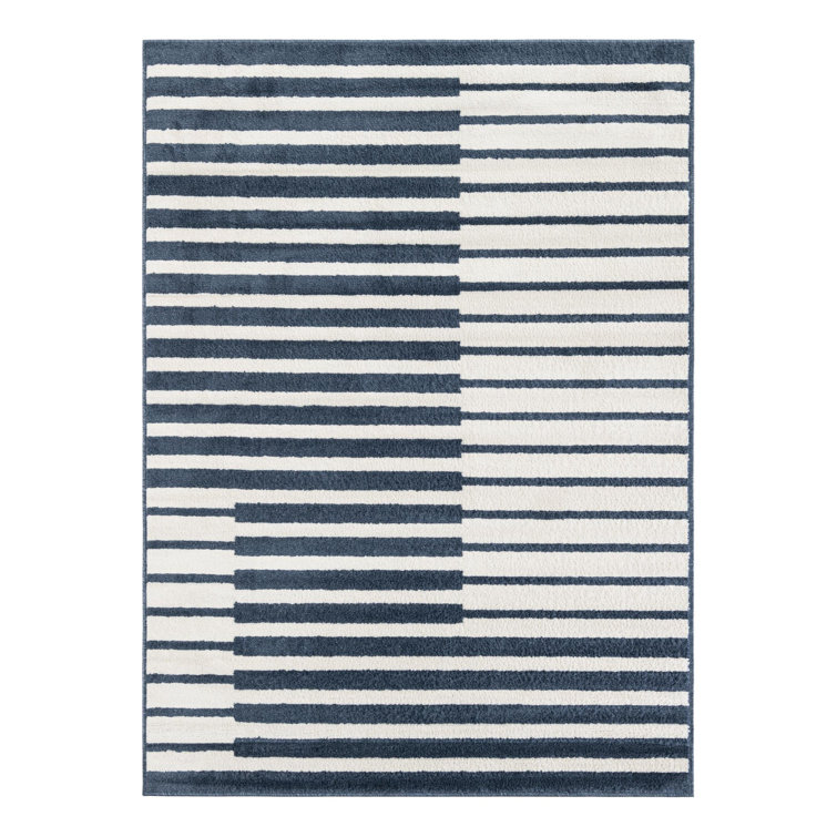 Ivy Bronx Namsen Nathanyl Rug Blue