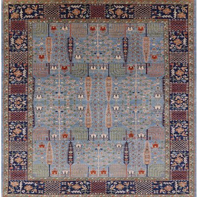 Tapis oriental bleu / rouge / brun Gilleasbuig