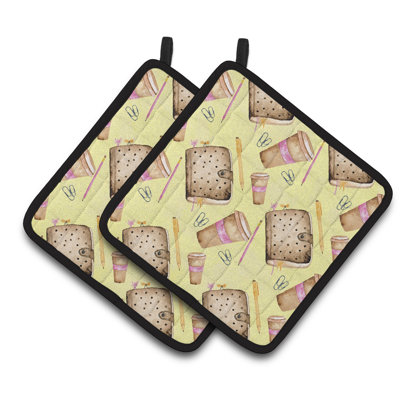 Caroline's Treasures Polyester Potholder Set