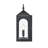 Aadhvika 2 Light Outdoor Wall Sconce-910415758