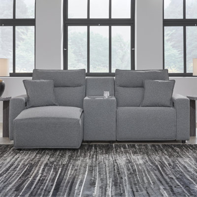 Bodie 3-Piece Power Reclining Sectional With Chaise