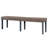 Bench Kitchen Dining Bench Natural Kubu Rattan and Solid Mango Wood-450159957