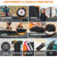 Stand Up Paddle gonflable - SUP de luxe simple de qualité supérieure pour tous les niveaux, planches à pagaie pour jeunes et adultes, planches à pagaie avec accessoires et sac à dos, contrôle du surf