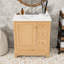 Modern Freestanding Bathroom Vanity with Sleek Ceramic Sink, Ample Storage and Soft-Close Drawers