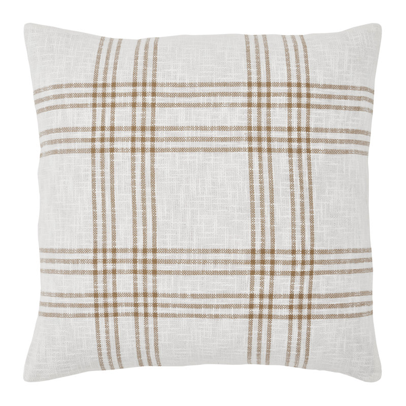 Taie décorative écossaise blé, Euro
