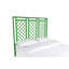 X And Diamond Open-Frame Headboard-21137859-88177339