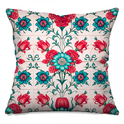 Coussins décoratifs à motif floral