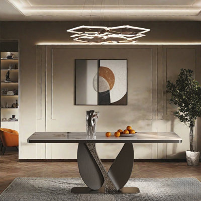 Light luxury modern simple dining table