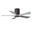 Irene Flushmount Light Kit 5 Blade LED Ceiling Fan-327028479-400726662-326228188