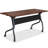Rectangle Flip Top 23.63'' L Training Table with Casters and Modesty Panel and Cable Management-20685669-20685664-73574290