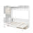 Full Size Murphy Bed With Sofa，USB & Light-1283138898-1283138899