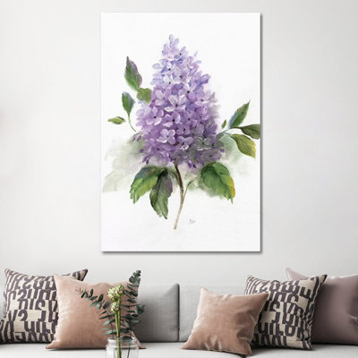 Lilac Romance I by Nan - Painting on Canvas