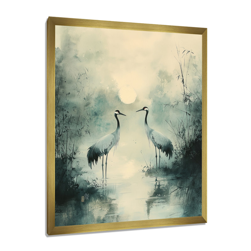 Lavine - animaux, art mural, salon, H 40 po x l 30 po, Reproduction encadrée d'une seule photo, Doré