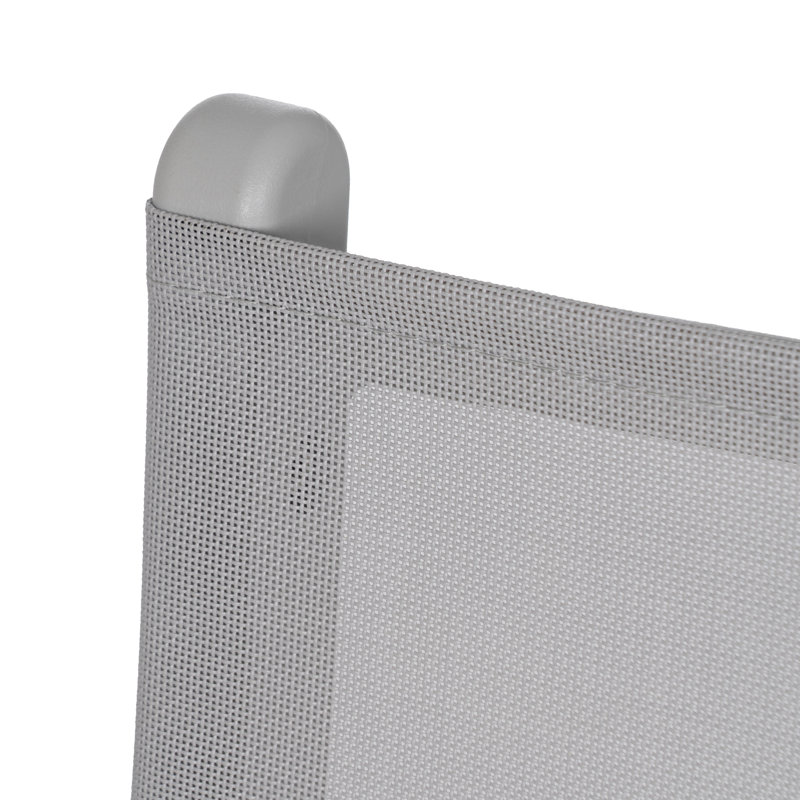 Patio Dining Side Chair, Grey