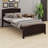 Platform Bed With Headboard And Footboard.-709233048
