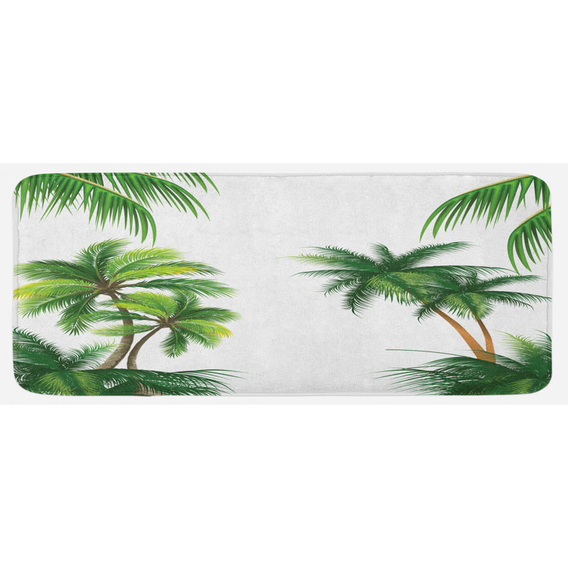 Tapis de cuisine tropical