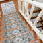 Tapis d'escalier antidérapant carré en caoutchouc