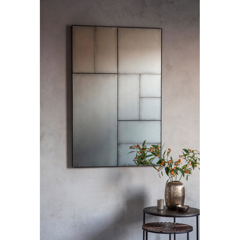 Metal Flat Wall Mirror