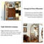 Miroir mural 70,87 "style américain-1947325084