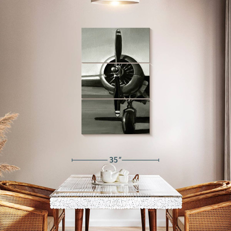 Mehar Vintage Flight I, 32" H x 20" W