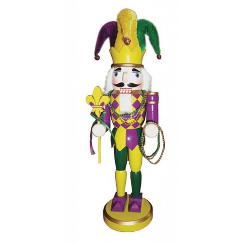 The Holiday Aisle® Mardi Gras Nutcracker & Reviews | Wayfair